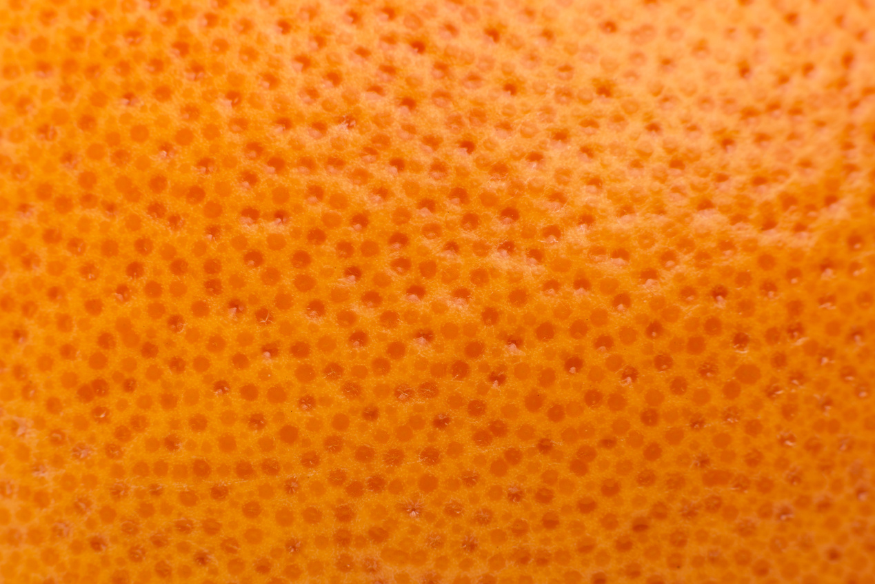orange skin texture
